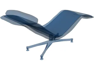 Chair Larus Relax 3D Model