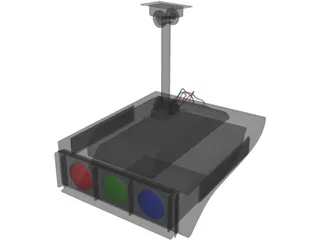 Projector 3D Model