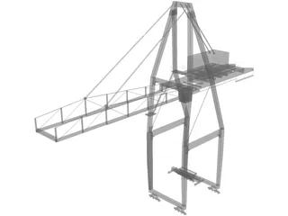 Crane 3D Model