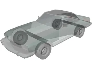 Mercedes-Benz 380 SL (1968) 3D Model