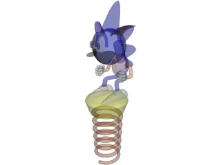 Sonic The Hedgehog 3D Model