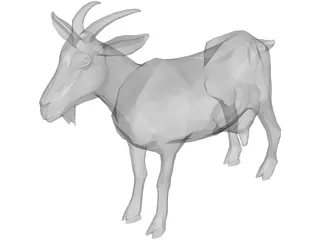 Goat 3D Model