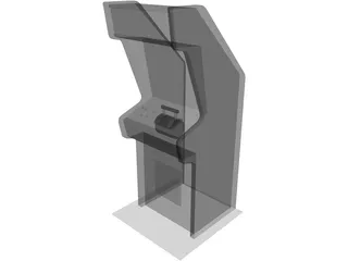 Atari Lunar Lander Arcade Game 3D Model