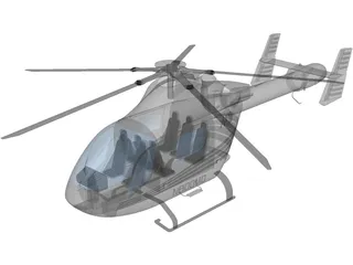 MD-900 Explorer 3D Model