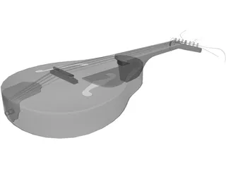 Mandolin 3D Model