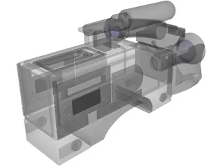 Camera 3D Model