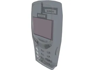 Nokia 3310 Mobile Phone 3D Model