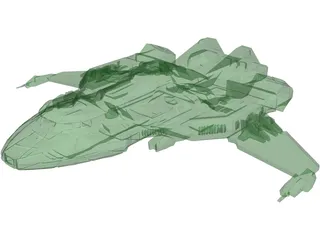 Spaceship 3D Model