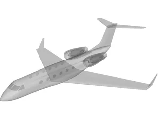 Gulfstream IV  3D Model