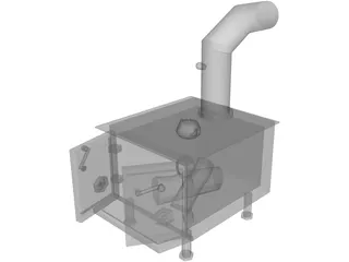 Stove 3D Model