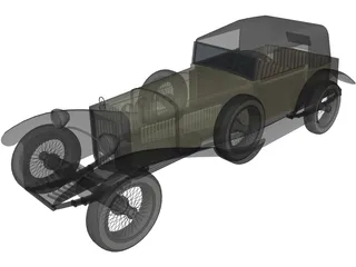 Mercedes-Benz (1928) 3D Model
