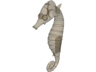 Seahorse 3D Model