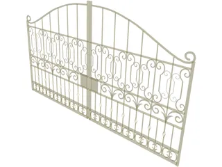 Iron Gate 3D Model