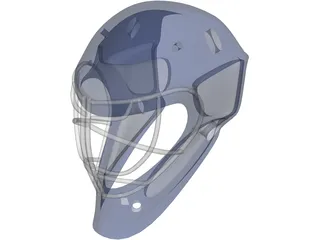 Hockey Goalie Mask 3D Model
