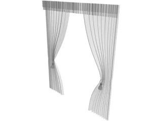 Curtain 3D Model