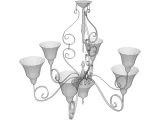 Chandelier 3D Model