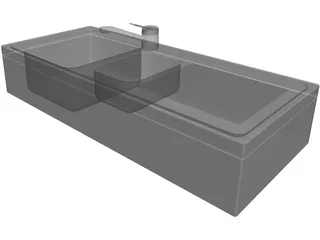Kitchen Sink 3D Model