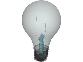 Light Bulb [+Interior] 3D Model