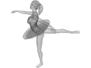 Ballerina 3D Model