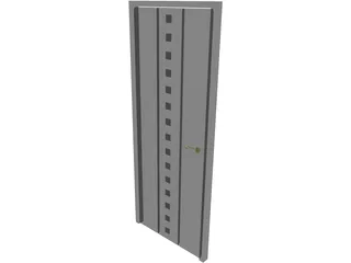 Door Decorative Center Panel 3D Model