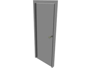 Door Single 3D Model