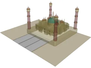 Taj Mahal 3D Model