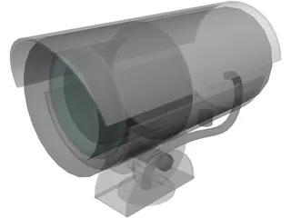 CCTV Camera 3D Model