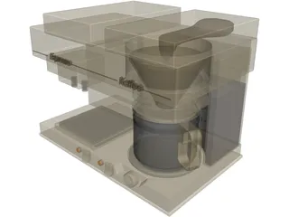 Coffee Machine 3D Model