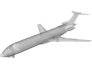 Boeing 727 3D Model