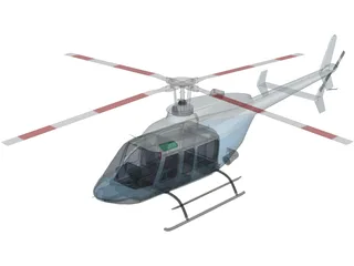 Bell 407 3D Model