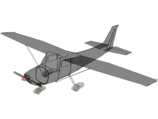 Cessna 172 3D Model