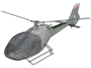 Eurocopter EC-130 3D Model