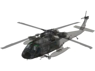 Sikorsky UH-60 Black Hawk 3D Model