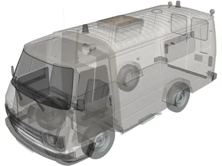 Peugeot J9 3D Model