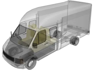 Volkswagen LT46 3D Model