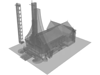 Church 3D Model