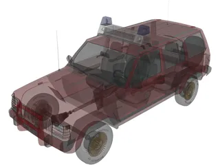 Jeep Cherokee VLTT 3D Model