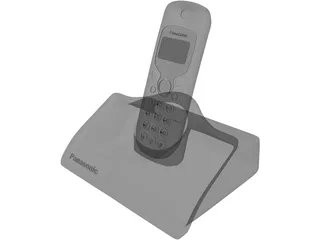 Panasonic Phone 3D Model