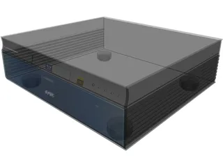 Sony Blu-ray Player 3D Model