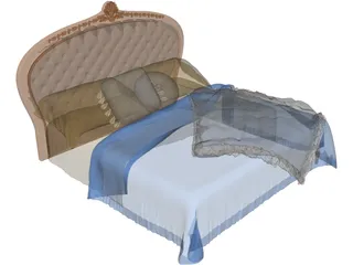 Bed 3D Model