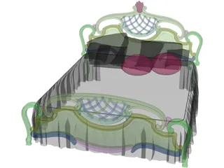 Bed 3D Model