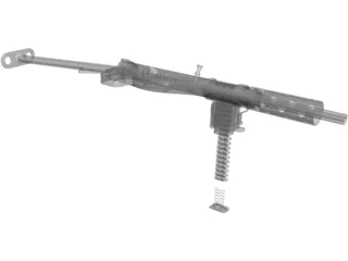 Sten Gun MK 2 3D Model