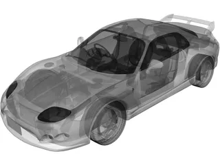 Mitsubishi FTO 3D Model