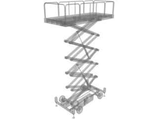 Scissor Lift 3D Model