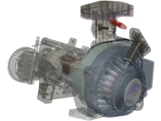 Engine Modellsport Solo 3D Model