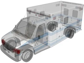 Ambulance 3D Model