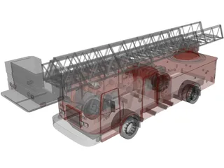 Firetruck 3D Model