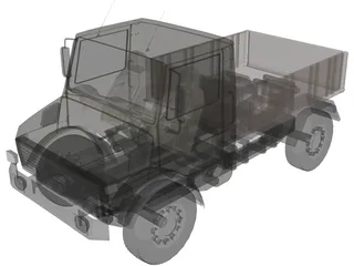 Pick-Up Truck 3D Model