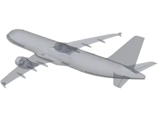 Airbus A320 3D Model