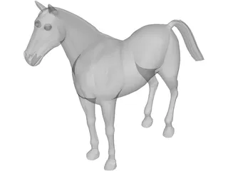 Horse 3D Model